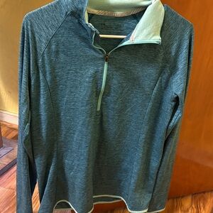 Under Armour Green Quarter-Zip Pullover